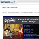 Maura Roth entrevista o cantor Bruno Araujo